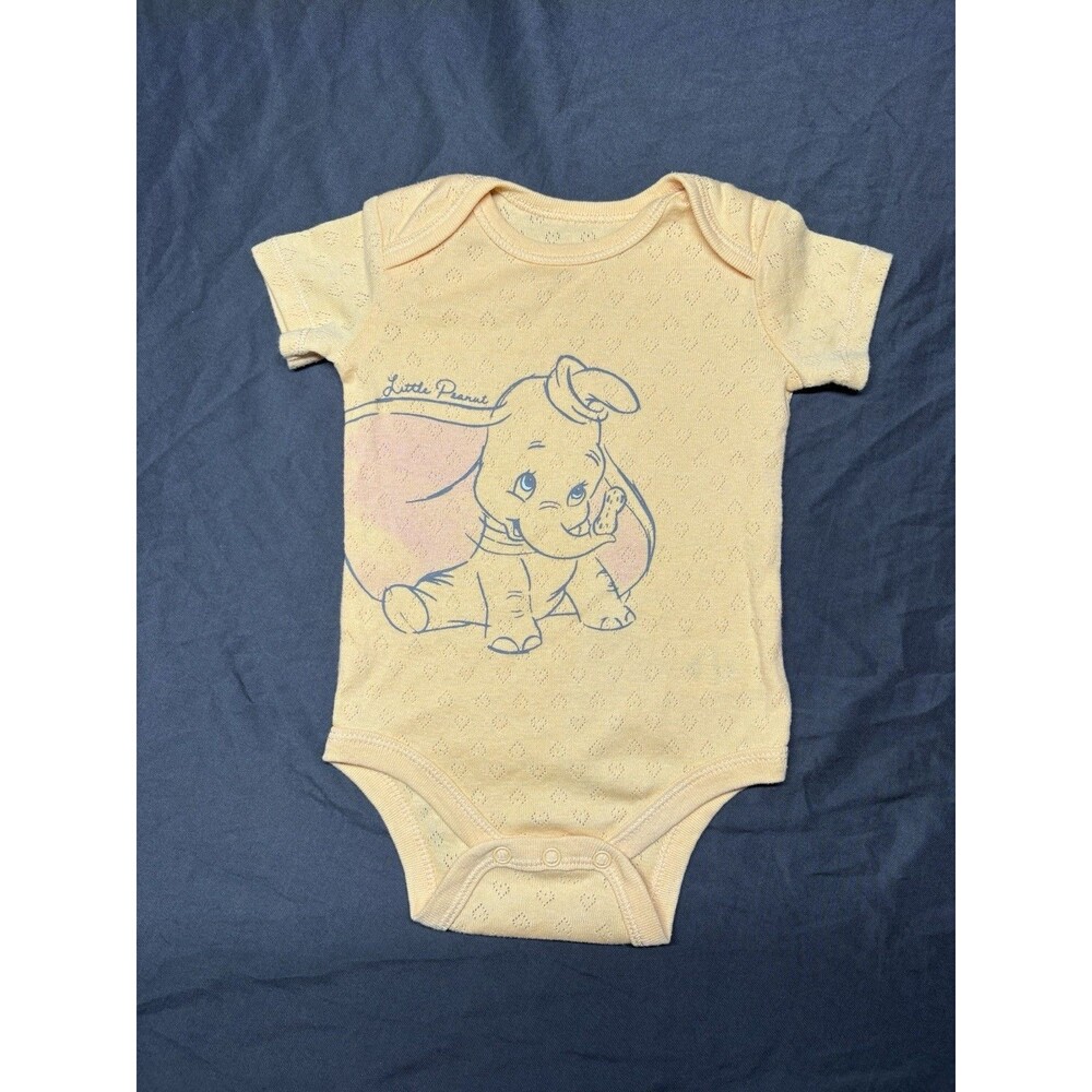 Mint Cute Dumbo Unsex bodysuit 3-6 months
